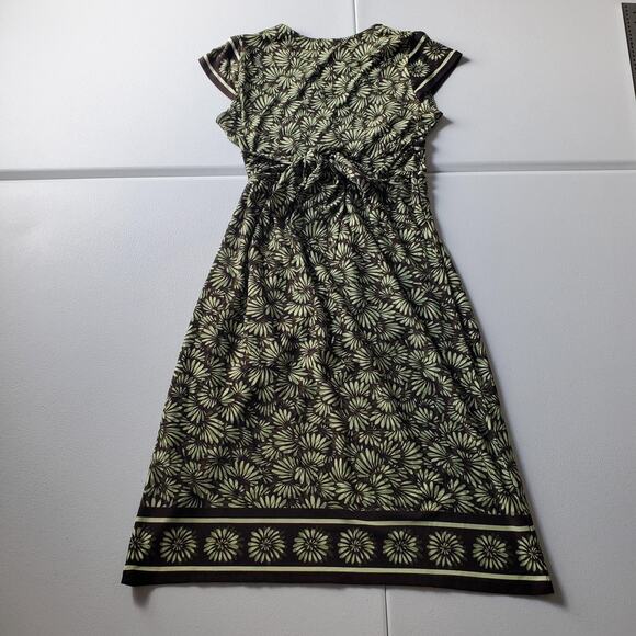 Y2K Babydoll Fairy Whimsy Dress Womens Small Floral Empire Waist Stretch Boho - Picture 3 of 10